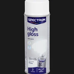Peinture*Spectrum Peinture en aérosol haute brillance Blanc
