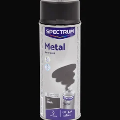 Peinture*Spectrum Peinture en aérosol pour métal Noir mat
