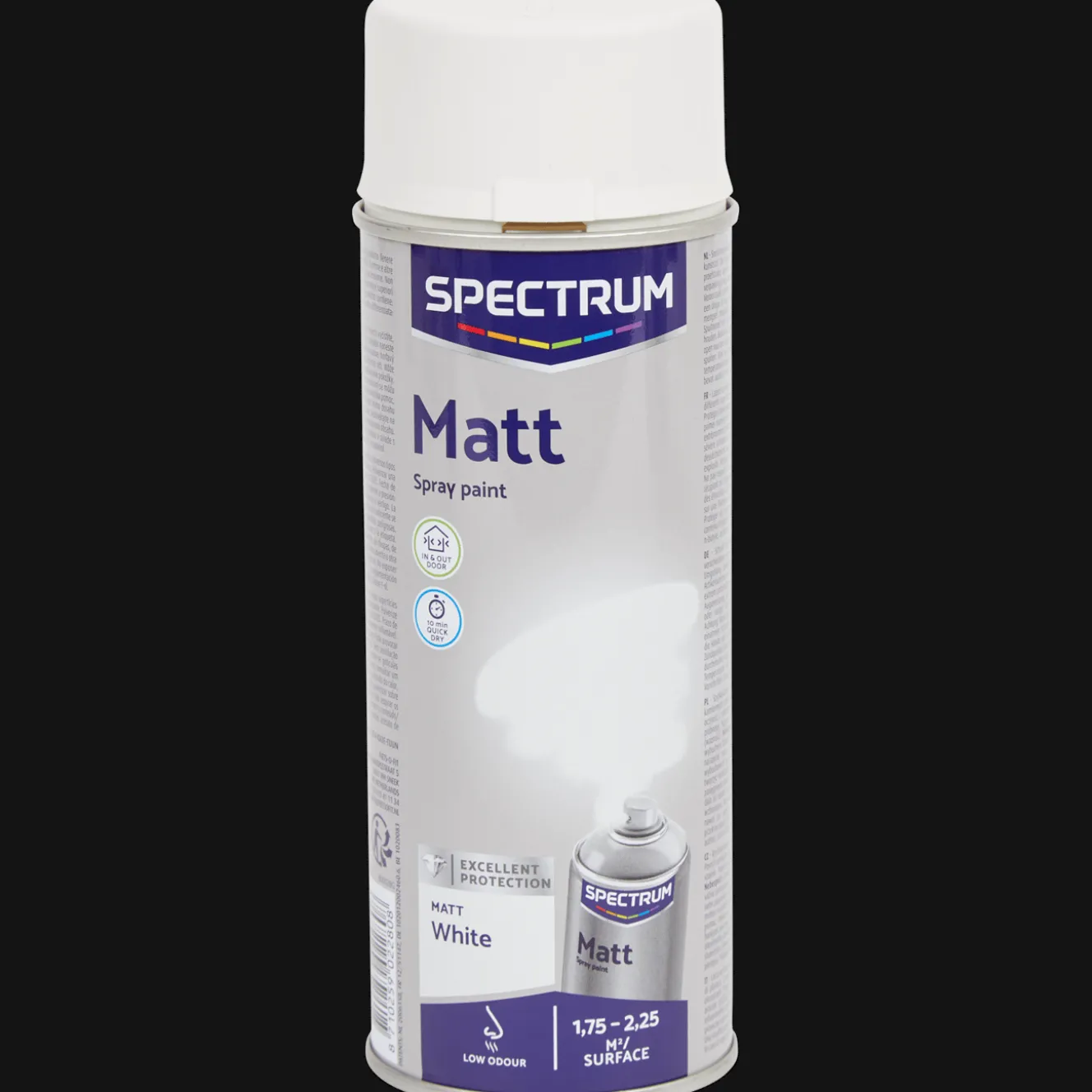 Peinture*Spectrum Peinture en aérosol Blanc mat