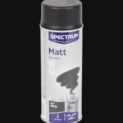 Peinture*Spectrum Peinture mate en aérosol Noir