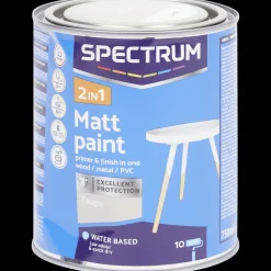 Peinture*Spectrum Peinture mate 2-en-1 Taupe