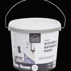 Peinture*Action Peinture pour salle de bain et cuisine Home Vision Blanc mat
