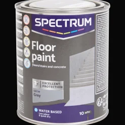 Peinture*Spectrum Peinture pour sols en béton Gris satiné