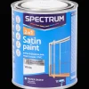 Peinture*Spectrum Peinture satinée 2-en-1 Blanc
