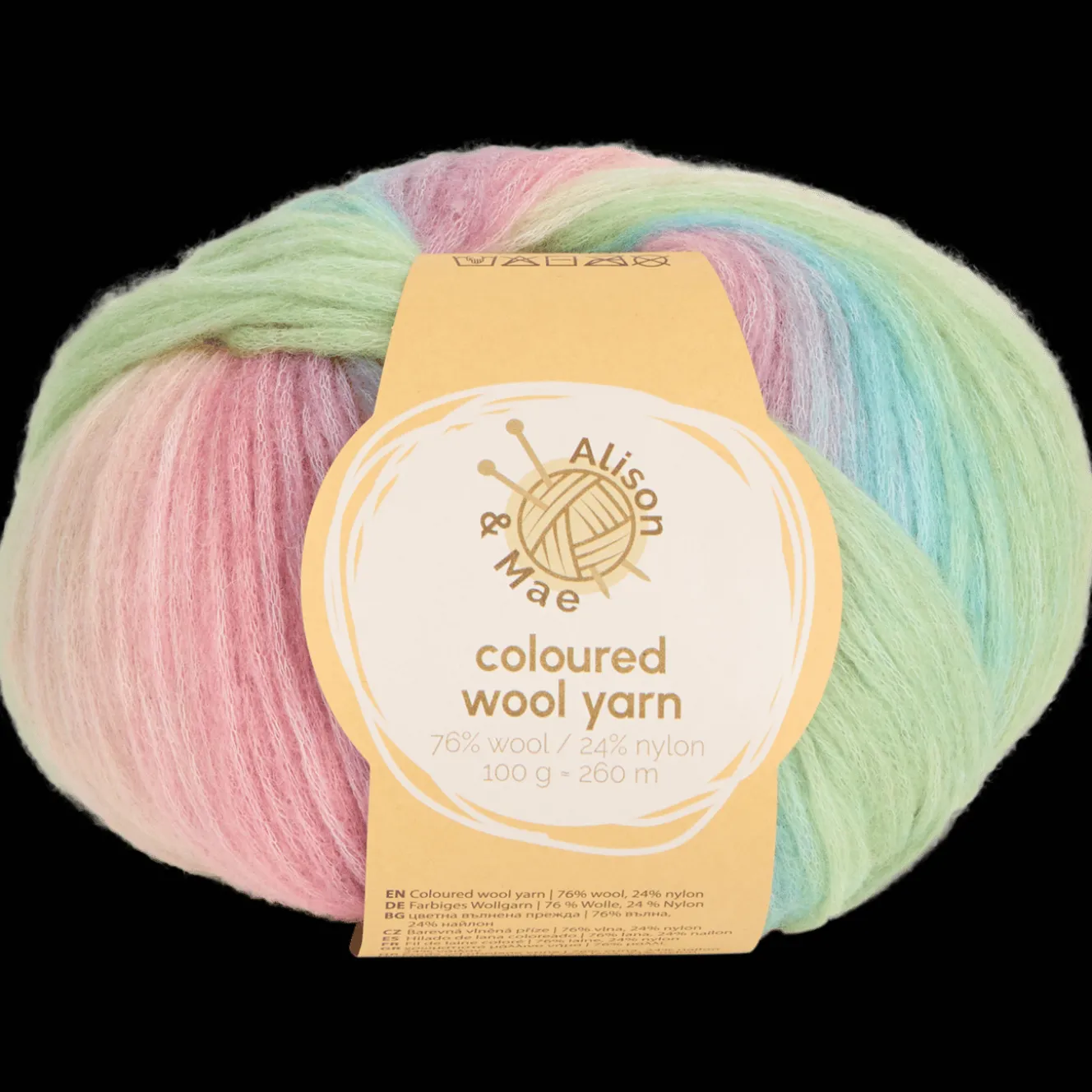 Crocheter Et Tricoter*Alison & Mae Pelote de laine colorée