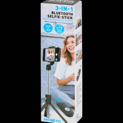 Accessoires Multimédia*Action Perche à selfie Bluetooth 3-en-1 Maxxter