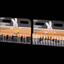 Piles*Duracell Piles Classic AA & AAA