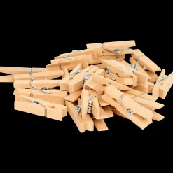 Bricolage*Action Pinces ou boutons en bois Hobby Flora