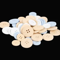 Bricolage*Action Pinces ou boutons en bois Hobby Flora