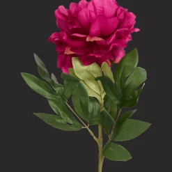 Plantes Et Fleurs Artificielles*Action Pivoine artificielle sur tige Excellent Flowers