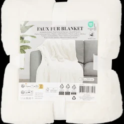 Plaids Et Couvertures*Action Plaid en fausse fourrure