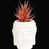 Pots De Fleurs*Action Plante artificielle dans un cache-pot Bouddha
