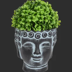 Plantes Et Fleurs Artificielles*Action Plante artificielle dans pot en forme de Bouddha