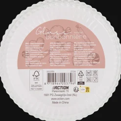 Conserver Et Emporter*Action Plat en verre sur pied