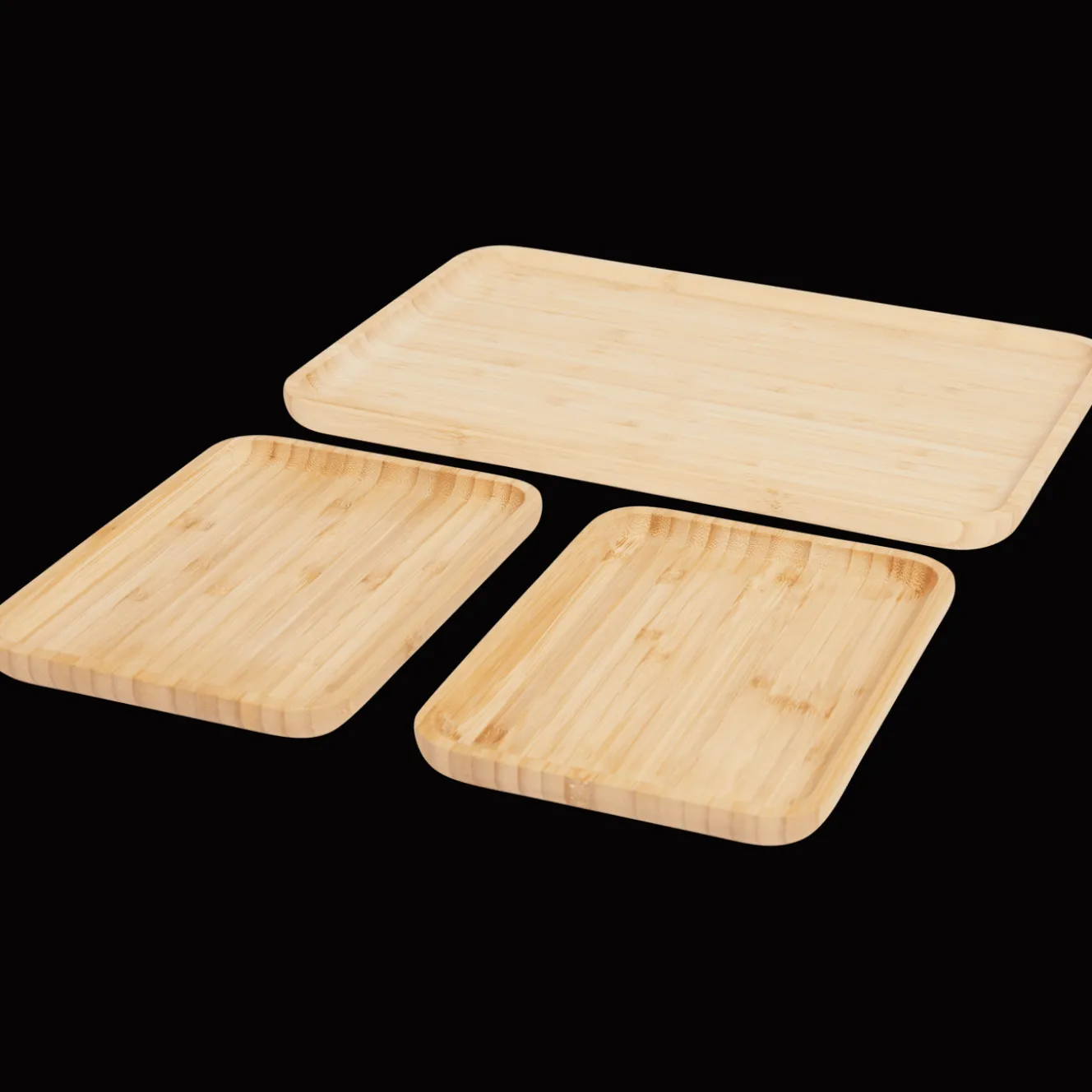 Plateaux*Action Plateaux en bambou