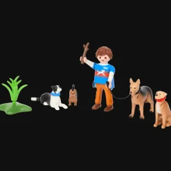 Jeux*Playmobil City Life Entraineur et chiens