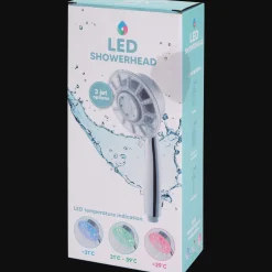 Accessoires Pour Salle De Bains Et Toilettes*Action Pommeau de douche LED