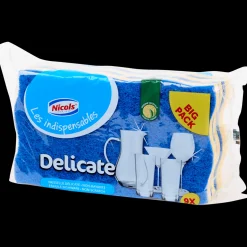 Articles De Nettoyage*Nicols Éponges à récurer Delicate