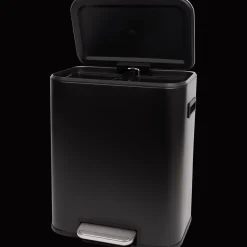 Poubelles*Action Poubelle à pédale double bac