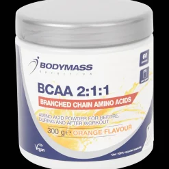 Alimentation Et Soins Pour Le Sport|Santé*Action Poudre BCAA 2:1:1 Bodymass Orange