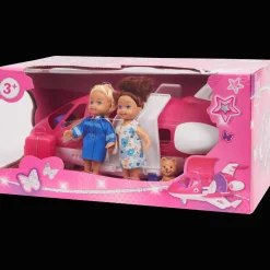 Peluches Et Poupées*Action Poupées avec avion Chloe Girlz
