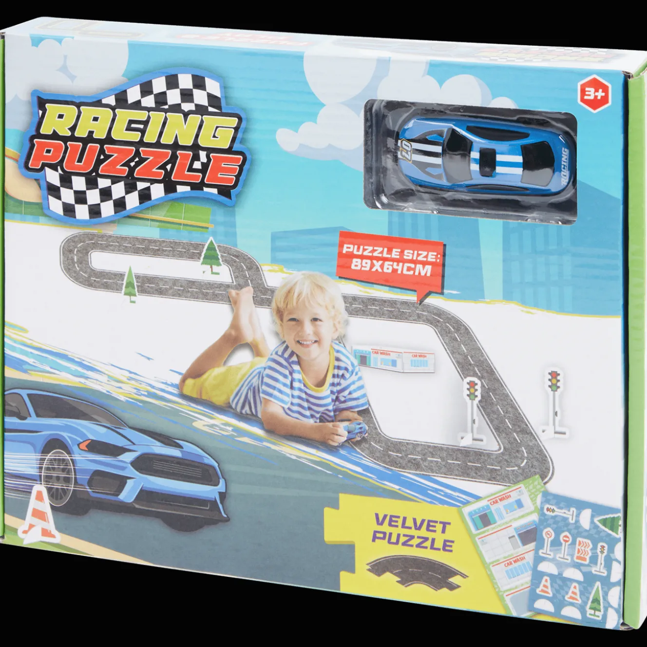 Jeux*Action Puzzle circuit de course
