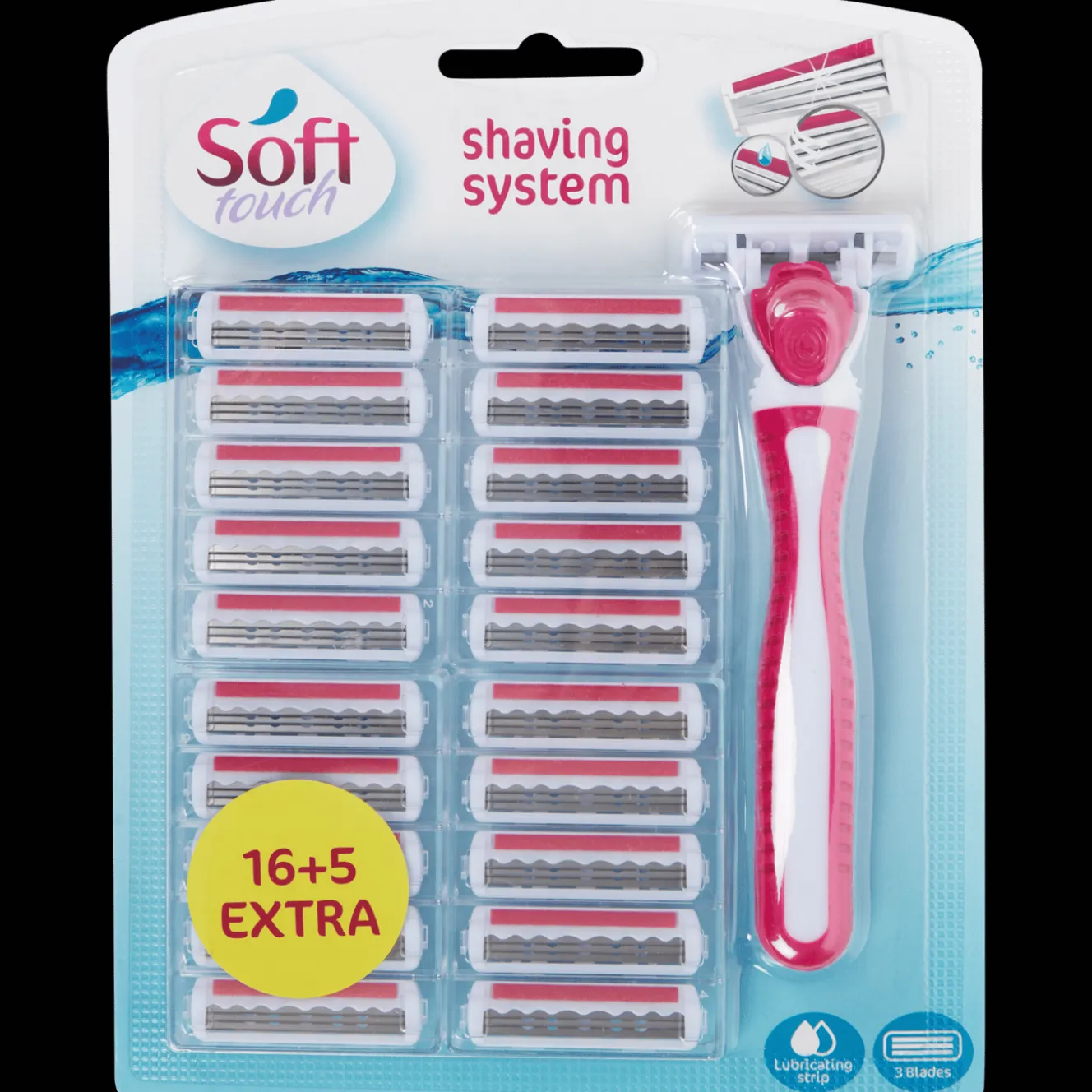 Épilation & Rasage*Soft Touch Rasoir avec recharges