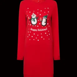 Vêtements*Action Robe de Noël avec imprimé