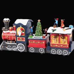 Décoration Saisonnière*Action Scène de Noël train