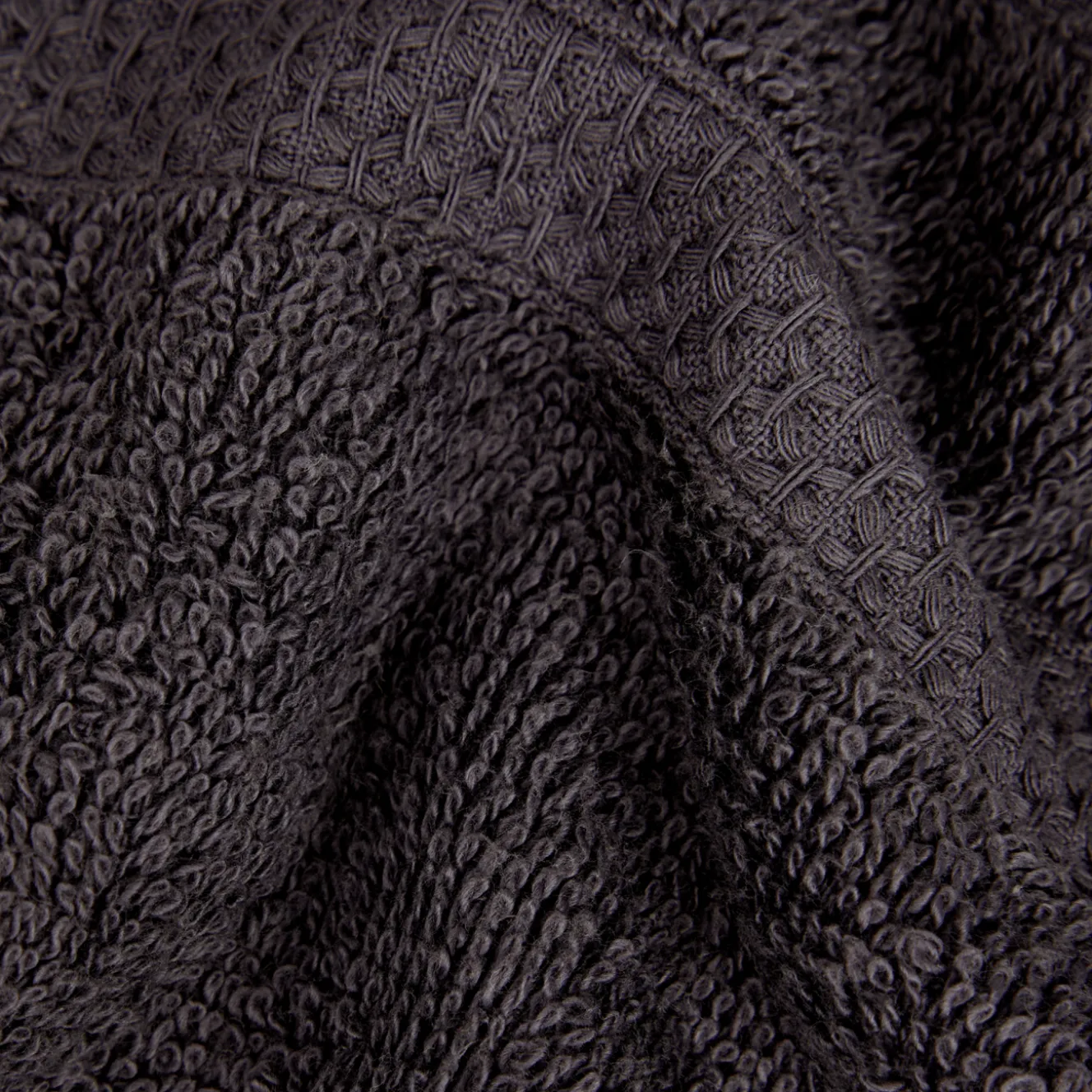 Salle De Bain*Action Serviette invité Capetown Anthracite