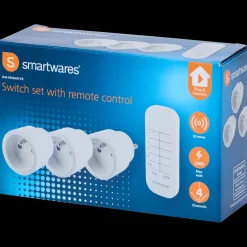 Rallonges*Smartwares Set de prises sans fil