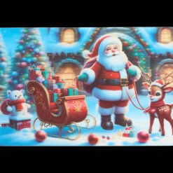 Sets De Table*Action Set de table effet 3D de Noël