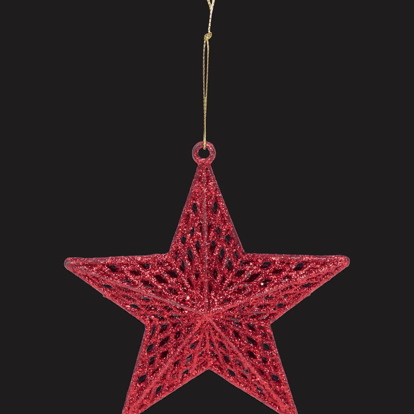 Décoration Saisonnière*Action Suspension de Noël étoile