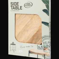 Accessoires Pour La Maison*Action Table d’appoint en manguier Home Accents