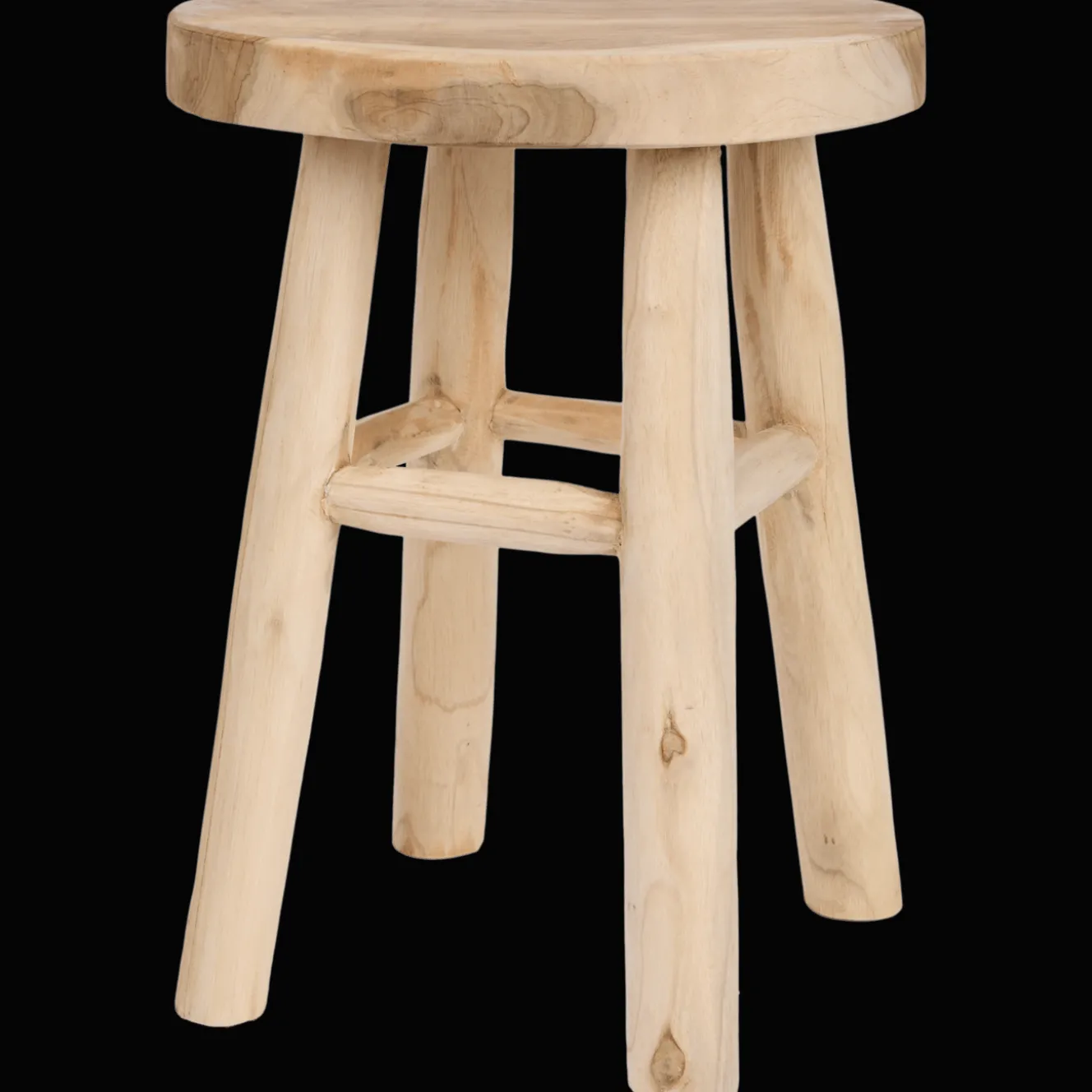 Accessoires Pour La Maison*Studio Home Tabouret en teck