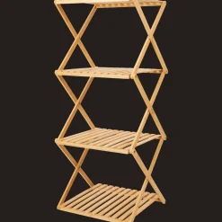 Accessoires Pour La Maison*Action Étagère pliable en bambou