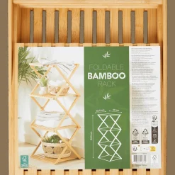 Accessoires Pour La Maison*Action Étagère pliable en bambou