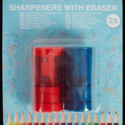 Accessoires De Bureau*Action Taille-crayons avec gomme