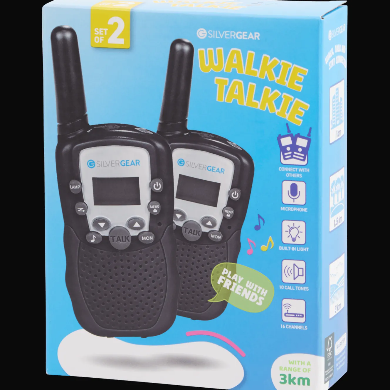 Figurines Et Sets|Jouets Pour Bébés*Action Talkies-walkies Silvergear