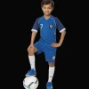 Vêtements*Action Tenue de football aux couleurs de la France