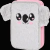 Papeterie*Action Trousse en peluche rembourrée