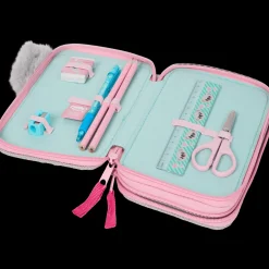 Papeterie*Action Trousse en peluche rembourrée